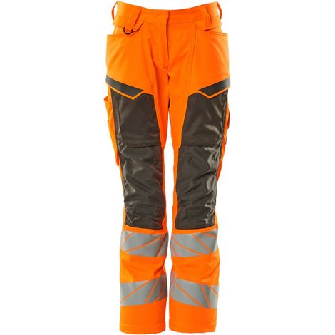 MASCOT Accel Safe Bundhose Damen Diam. Gr. 76C42 hi-vis or/dunkelanth 19578-236 (1/4)
