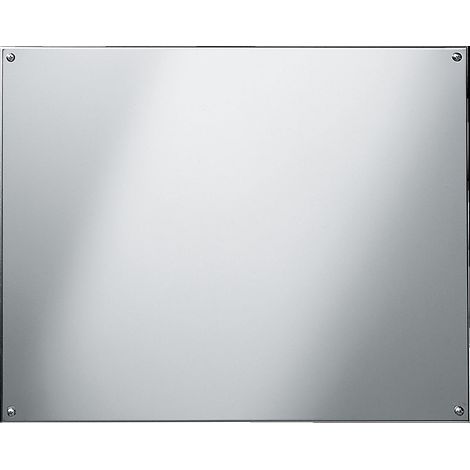 KWC Spiegel, RODAN, Edelstahl, 600x500x1 mm, Sichtbare Befestigung (1/2)