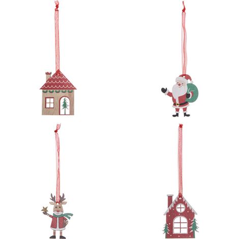 Sujet de Noël en Bois Kit 4 pièces La Tradition de Noël - Feeric Christmas (1/5)