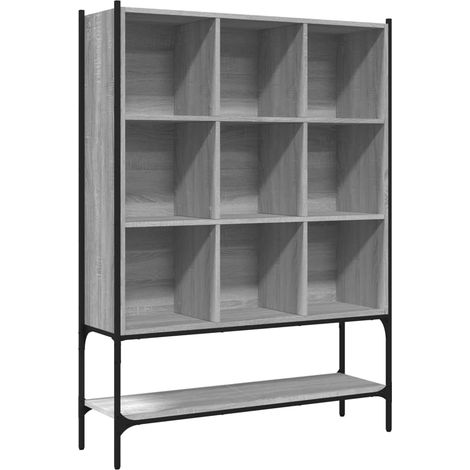 Maison Exclusive - Bücherregal Grau Sonoma 102x30x141,5 cm Holzwe