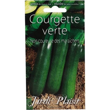 Sachet De Graines Courgette Verte Des Maraîchers