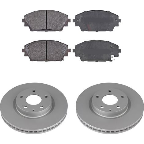 KIT FRENI ANTERIORI compatibile con MAZDA CX-30 (DM) - DISCHI + PASTIGLIE OEM: 35022 / 18776 /SOSTITUZIONE DIRETTA/BASSA POLVERE/SILENZIOSO