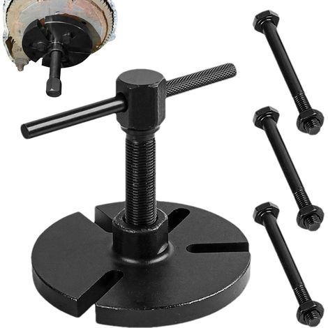 Convient pour l'extracteur d'aimant de stator de volant magnétique universel avec boulons, compatible avec les motos, scooters, quads, motos tout-terrain Suzuki et Yamaha YBR 125, et plus encore. (1/5)