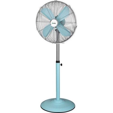Ventilatore a Piantana Windy Azzurro Pale 40 cm 50 Watt