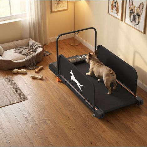 Tapis de course pour chien 2 en 1, 2,5 HP, faible bruit, noir DESVIAE (1/5)