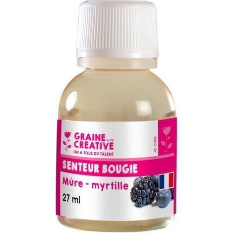 Graine Créative - Parfum à bougie 27 ml Mure / Myrtille (1/4)