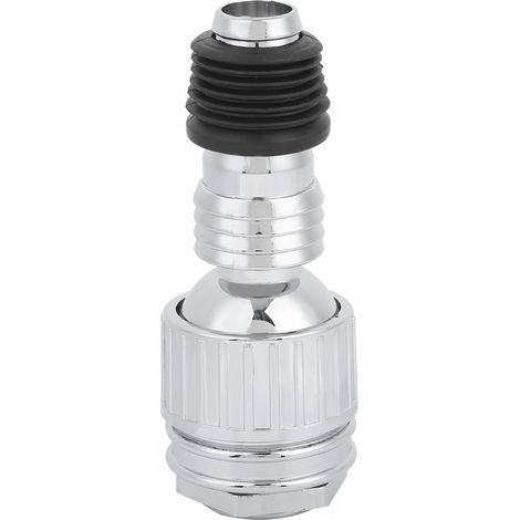 Adaptateur de siphon de sol chromé en PVC pour machine à laver domestique, accessoires de raccordement (1/5)