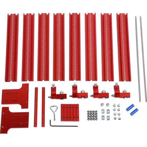 [JAMAIS UTILISÉ]Kit d'outils universel parallèle pour scie circulaire, rail de guidage en alliage d'aluminium pour le travail du bois (1/5)