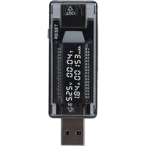 Testeur USB de Chargeur et Batterie Portable avec Voltmètre, Ampmètre et Calcul de Capacité – Compatible Fast Charging (KWS-V21) (1/4)