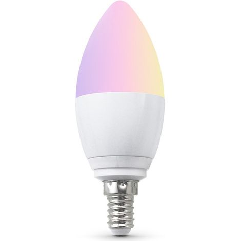 Tuya Smart Lampadina LED WiFi RGBCW a Lume di Candela (1/5)