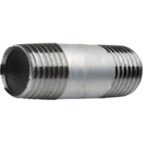 Raccord de tuyau galvanisé 3/8" pouce 60 mm