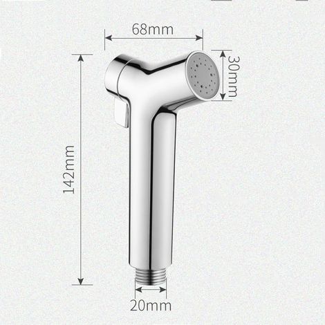 Spruzzatore bidet portatile, doccetta bidet portatile, spruzzatore per WC regolabile, doccetta portatile per bidet per l'igiene personale e la pulizia.