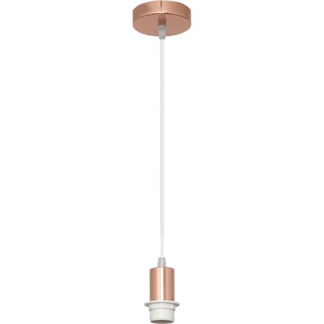 FAB 11069PA11 Cornice pendente Maldive oro rosa per paralume 1xe27