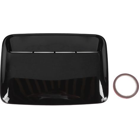 Capot Prise d'Air Universel pour Auto Remplacement Rénovation Noir Brillant (1/5)