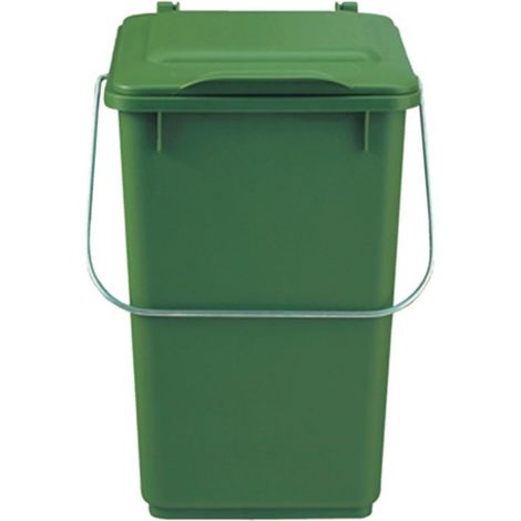 Raccoglitore di rifiuti H309xL205xP276mm 10l marrone (1/2)