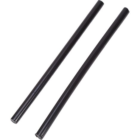 10 bâtons de colle thermofusible colorés 7x150mm pour pistolet basse puissance 20W, lot de 10 pièces (1/2)