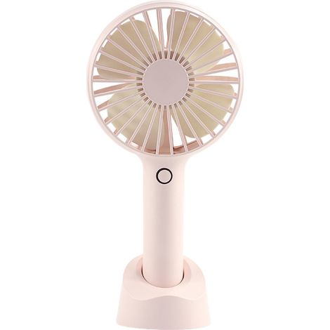 Ventilateur Portable - Mini Ventilateur Rechargeable sur Batterie - Pour Bureau Extérieur Maison - 1 Pièce (1/5)