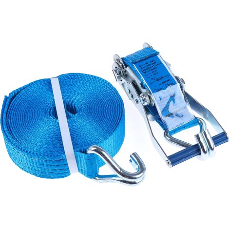 Sangle à cliquet RS PRO 9m x 50mm, Charge de rupture 5000kg ( Prix pour 1 ) (1/5)