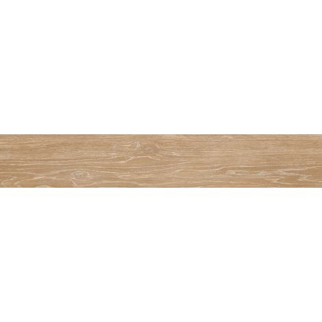 Carrelage Imitation parquet Marseille 15x90.5 cm Marron mate (1/3)