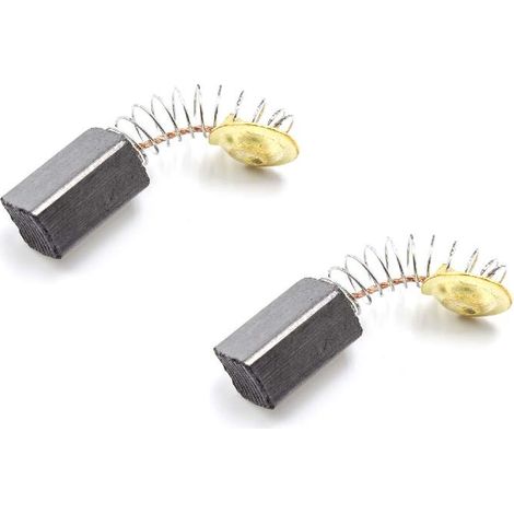 vhbw 2x balais charbon 6,5x7,5x13 mm compatible avec Hitachi G12SA, G12SR, G12SG, G13, G12SR2, G13SA, G13S1, G13SG, G13SB, G12SR3 outil électrique