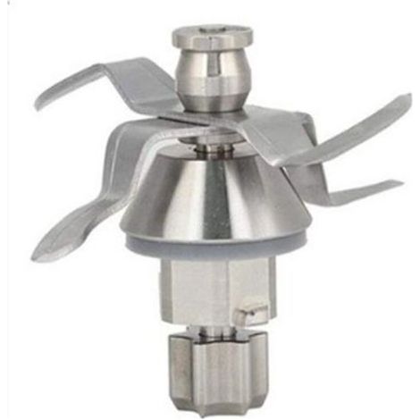 Lntyq Couteau compatible pour Thermomix Bimby TM31 TM 31 Couteaux Mélangeur Base en Métal Résistant et Lame Tranchante en Acier Inoxydable (1/5)