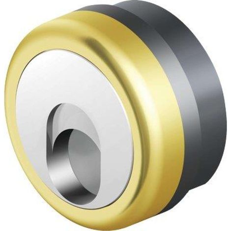 DEFENDER MAGNETICO MRM503 HAND DISEC - INOX OTTONE LUCIDO F.SAG I.MM 31 D.MM 50 H.MM 25 - 1 pezzo