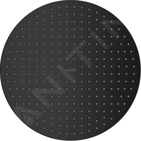 Douche de plafond HG AXOR 300, 1 jet, encastrée au plafond, noir mat (1/4)