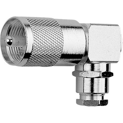 Telegärtner J01040B1201 J01040B1201 Connettore UHF Spina angolata 50 Ω 1 pz. (1/2)
