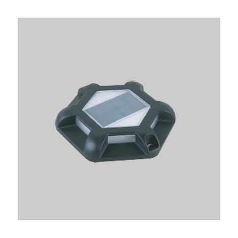 Faretto segnapasso solare a led ideal star 1 watt - colore nero