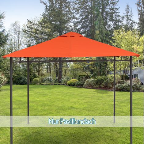 Telo gazebo 298x295 poliestere arancione antipioggia UV HAVRYA (1/4)