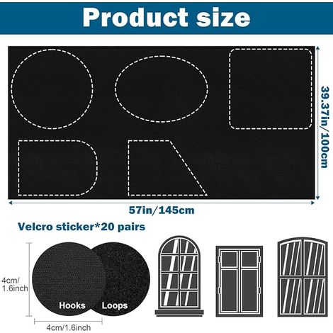 Curtains 420D Oxford Fabric Curtain (1/4)