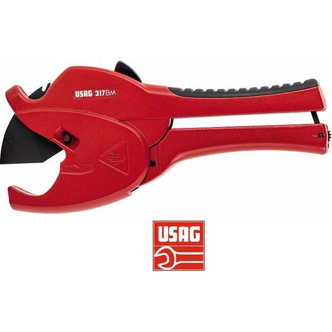 USAG 317 BM TAGLIATUBO TAGLIATUBI CESOIA PER TUBI PROFILATI IN PLASTICA PEX PVC (1/4)
