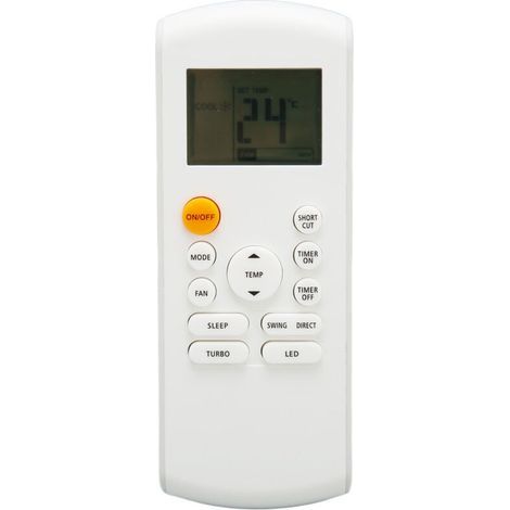 Ersatzfernbedienung für Klimaanlagen mit LED-Hintergrundbeleuchtung für RG57B1 BGE RG57B2 BGE RG57B BGE RG57 BGE RG57A BGE RG57A6