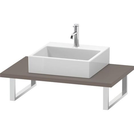 Duravit Konsole DURASTYLE 30mm Stärke. 1 Ausschnitt. 550 weiß matt