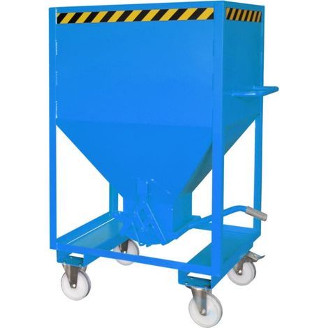 Bauer Südlohn Silosilo SRE 600, peint, bleu clair