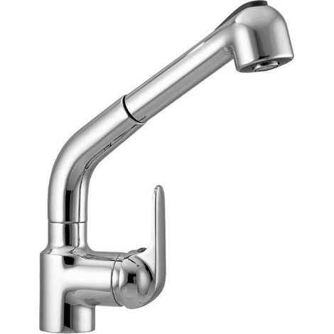 Miscelatore lavello cucina canna alta Gattoni Pesci 60140 | Cromo (1/2)