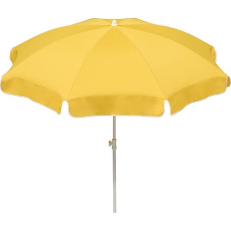 Schneider Sonnenschirm Ibiza goldgelb Ø 240 cm Marktschirme (1/9)
