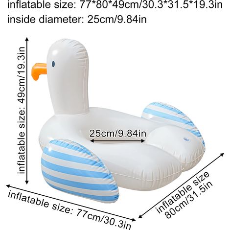 Bouées gonflables pour piscine, jouets aquatiques d'été pour la plage, fêtes autour de la piscine pendant les vacances, chaises longues