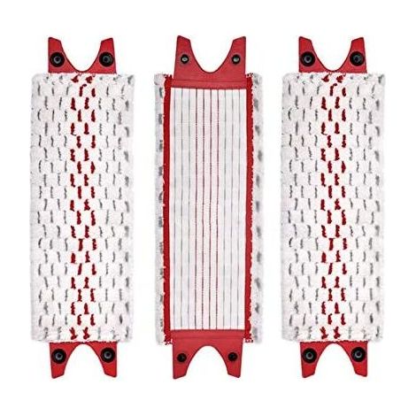 3 PièCes SéRies pour Ensemble de Remplacement de Vadrouille Vileda UltraMax, TêTe de Vadrouille de PulvéRisation, Chiffon de Vadrouille Plat (1/4)