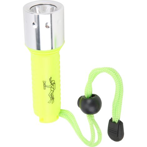 Lampe torche de plongée, puissante et étanche. (1/5)