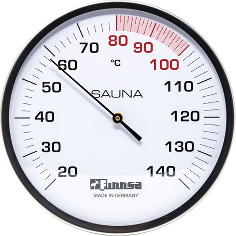 Sauna-Thermometer mit 130 mm Skala