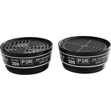 Partikelfilter 422395 EN 143:2000+A1:2006 P3R D f.Polimask,C607/TWIN EKASTU (1/4)