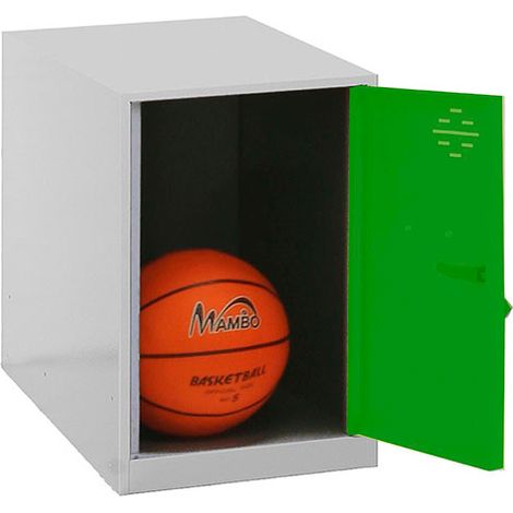 Simonrack Simonlocker Aufbewahrungsschrank grau-grün 50 cm (1/3)