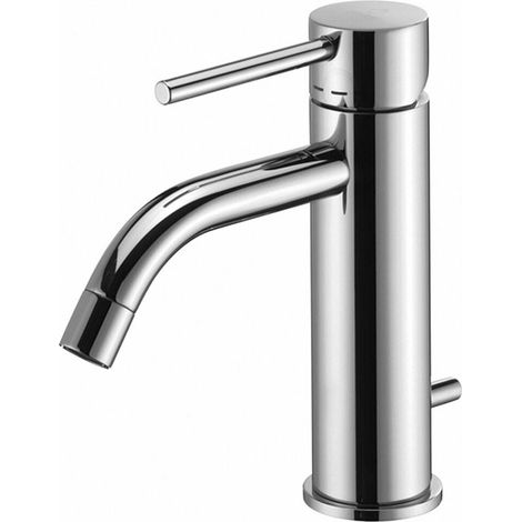 Miscelatore lavabo Light con scarico in ottone cromo di Paffoni (1/10)