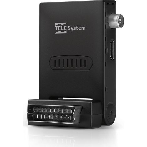 TELE System FACILE STEALTH/02 Cavo Full HD Nero (1/2)