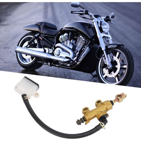 Convient pour le kit de maître-cylindre de frein arrière universel pour moto avec réservoir de 10 mm (1/2)