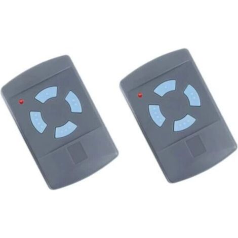 2PACK Télécommande de Garage Sdre HSM4 868 MHz avec 4 Boutons Couleur Bleue Remplacer Les émetteurs Hormann 868 MHz HS4 HSM2 HSP4 868 HS1 868 Tubauto HSM4 868 Tubauto HS4 868Fréquence (1/4)