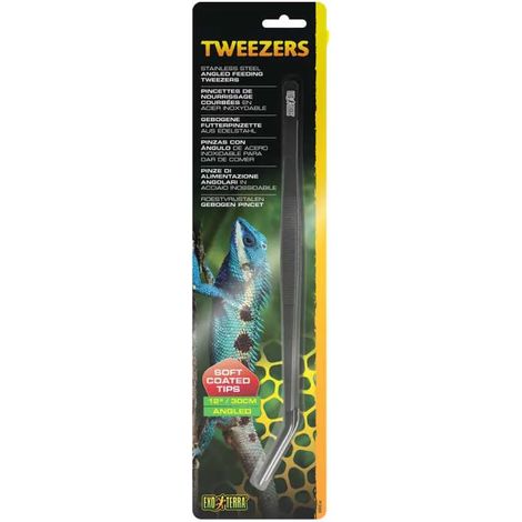 Pinza per alimentazione exo-terra feeding tweezers 30 cm ergonomica (1/3)