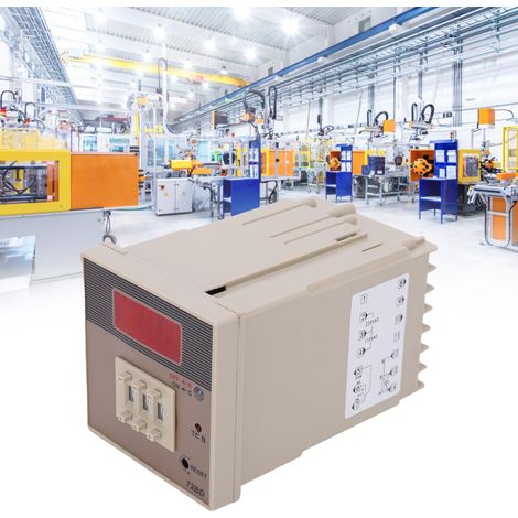 BERM@ BEM-72BD 220V Temperaturregler mit Digitalanzeige und DIP-Schalter (1/5)