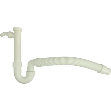 Siphon tubulaire DN40/50 avec 1 raccordement